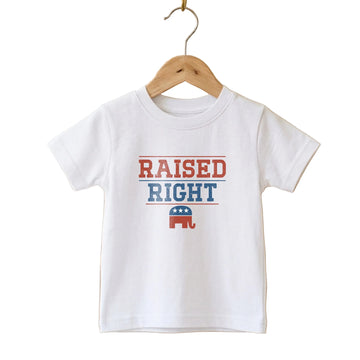 Raised Right Toddler T-Shirt – White