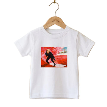 Trump Red Wave Toddler T-Shirt – White