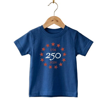1776 America 250 Toddler T-Shirt – Navy Blue