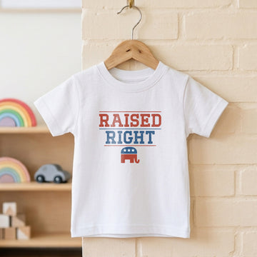 Toddler White Raised