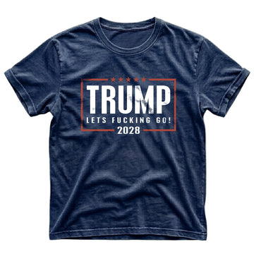 Trump LFG 2028 Men's T-Shirt – Navy Blue