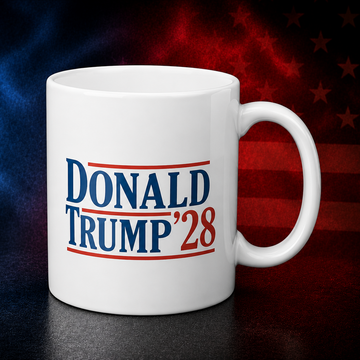 Trump 2028 Coffee Cup - Deplorable Mug