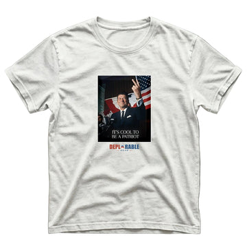 Patriot Men's T-Shirt – White - Deplorable Gear