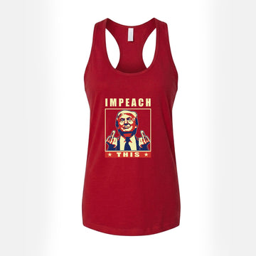 Impeach This Women's Tank Top – Red