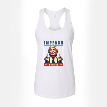 Impeach This Women's Tank Top – White