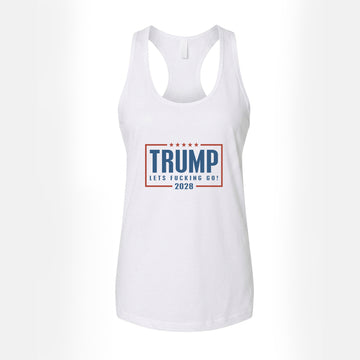 Trump LFG 2028 Women's Tank Top – White