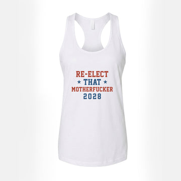 Re-Elect 2028 Women's Tank Top – White
