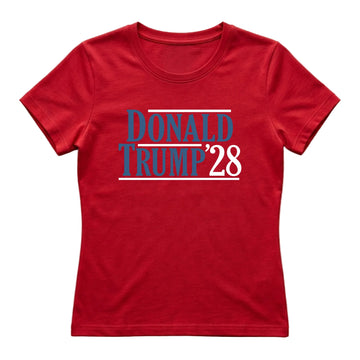 Trump 2028 Women's T-Shirt – Red