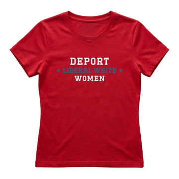 Deport Women's T-Shirt – Red