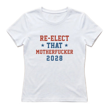 Re-Elect 2028 Women's T-Shirt – White