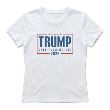Trump LFG 2028 Women's T-Shirt – White